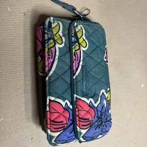 Vera Bradley Multicolor Quilted Wristlet